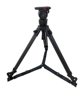 Chân máy Tripod V5 đầu dầu 75, gọn nhẹ và cứng cáp