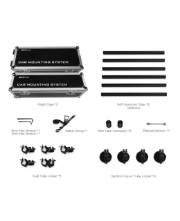 Movmax 45mm Car Mounting System Pro Kit