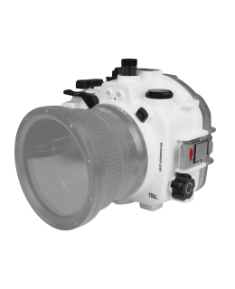 Sony A7S III Salted Line series 40M/130FT Underwater Waterproof camera housing body only. White