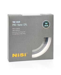 Filter NiSi 82mm True Color Pro Nano CPL | Kính lọc CPL cắt được phản sáng cho máy ảnh