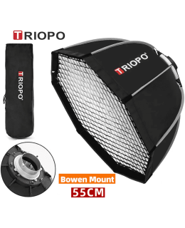 Softbox Bát giác TRIOPO K2-55/K2-65/K2-90/K2-120 thao tác nhanh Bowens