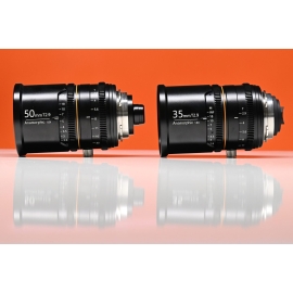 Bộ 2 ống kính Anamorphic T2.9 1.8x Great Joy Bộ 2 ống kính Anamorphic T2.9 1.8x Great Joy