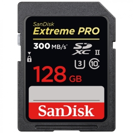 Thẻ Nhớ SDXC SANDISK 128GB 2000X 300MB/S UHS-II Thẻ Nhớ SDXC SANDISK 128GB 2000X 300MB/S UHS-II