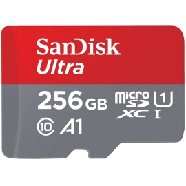 Thẻ Nhớ MICROSD 256GB SANDISK ULTRA A1 150 MB/S  Thẻ Nhớ MICROSD 256GB SANDISK ULTRA A1 150 MB/S