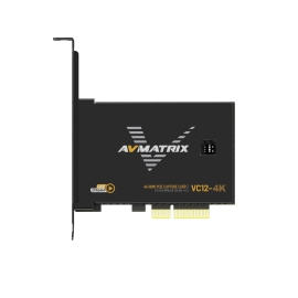Thẻ ghi hình HDMI PCIe AVMATRIX VC12-4K UHD 4K Thẻ ghi hình HDMI PCIe AVMATRIX VC12-4K UHD 4K