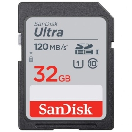 Thẻ Nhớ SANDISK SDHC ULTRA 32GB CLASS 10 120MB/S Thẻ Nhớ SANDISK SDHC ULTRA 32GB CLASS 10 120MB/S