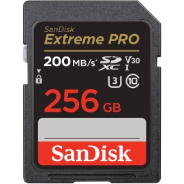 Thẻ Nhớ SANDISK SDXC EXTREME PRO 256GB 200/140MB/S Thẻ Nhớ SANDISK SDXC EXTREME PRO 256GB 200/140MB/S