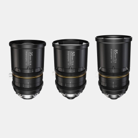 Bộ 3 Ống Kính Great Joy 1.8x Anamorphic T2.9 Bộ 3 Ống Kính Great Joy 1.8x Anamorphic T2.9