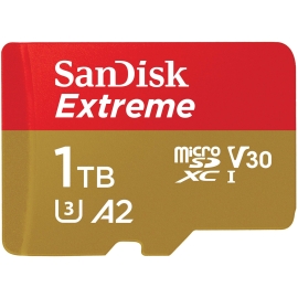 Thẻ Nhớ SANDISK MICROSD EXTREME 1TB 190/130MB/S  Thẻ Nhớ SANDISK MICROSD EXTREME 1TB 190/130MB/S
