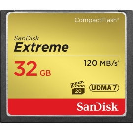 Thẻ Nhớ CF SANDISK EXTREME 32GB 800X 120MB/S Thẻ Nhớ CF SANDISK EXTREME 32GB 800X 120MB/S