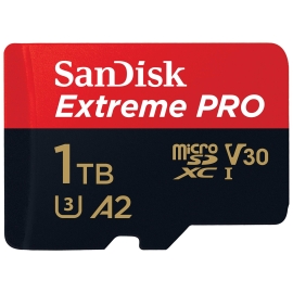 Thẻ Nhớ MICROSD 1TB SANDISK EXTREME PRO 200 MB/S Thẻ Nhớ MICROSD 1TB SANDISK EXTREME PRO 200 MB/S