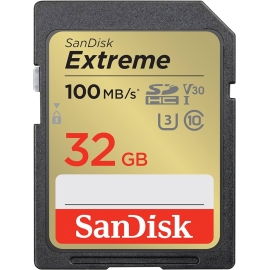 Thẻ nhớ SDHC SanDisk Extreme U3 V30 32GB 100MB/s SDSDXVT-032G-GNCIN Thẻ nhớ SDHC SanDisk Extreme U3 V30 32GB 100MB/s SDSDXVT-032G-GNCIN