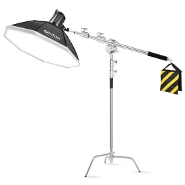 Combo chân C stand CK1 và boom MF-01 siêu cứng chắc