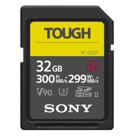 Thẻ Nhớ Sony TOUGH SDHC 32GB (SF-G32T/T1) Thẻ Nhớ Sony TOUGH SDHC 32GB (SF-G32T/T1)