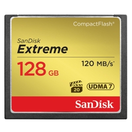 Thẻ Nhớ CF SANDISK EXTREME 128GB 800X 120MB/S Thẻ Nhớ CF SANDISK EXTREME 128GB 800X 120MB/S