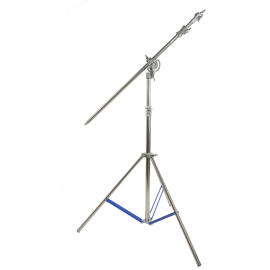 Chân đèn boom MZI2800 2in1 Inox