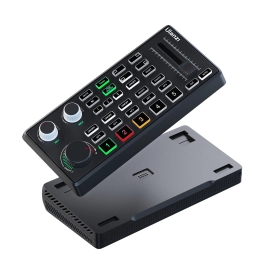 Bàn trộn tín hiệu Ulanzi DD02 phát trực tuyến HDMI Livestream / Thu âm / Podcast / Stream chính hãng Bàn trộn tín hiệu Ulanzi DD02 phát trực tuyến HDMI Livestream / Thu âm / Podcast / Stream chính hãng