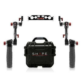 Tay cầm dạng ống lồng SHAPE ARRI Rosette có khối đỡ thân và hộp chống va đập