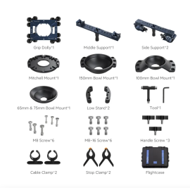 Movmax Grip Dolly Pro Kit With Flightcase Movmax Grip Dolly Pro Kit With Flightcase
