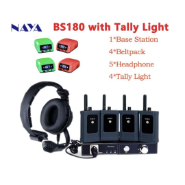 Bộ Tally - Intercom HDI NAYA BS180 (Bộ Full 9 Tai nghe) | Chính Hãng