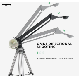 NSH Camera Crane Jimmy jib Rocker Arm Photography Equipment For Making Film