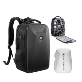 Balo máy ảnh K&F Concept Hardshell DSLR-Balo 22L Nature Wander 10 (Đen)