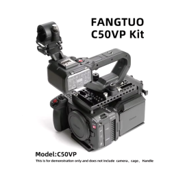Fangtuo Dành Cho Bộ Khung Máy Ảnh Canon C50, Phụ Kiện Máy Ảnh Rạp Chiếu Phim C50VP Rig Cineback