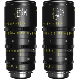 Set ống kính zoom DZOFilm Catta Ace FF 35-80 & 70-135mm T2.9 (PL/EF, Đen) Set ống kính zoom DZOFilm Catta Ace FF 35-80 & 70-135mm T2.9 (PL/EF, Đen)