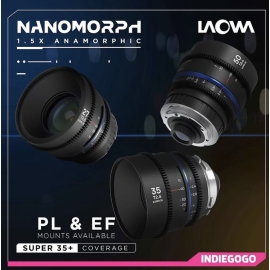 (Mirrorless) Nanomorph 1.5X Anamorphic (Mirrorless) Nanomorph 1.5X Anamorphic