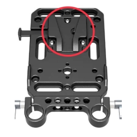 Tấm khoá hình chữ V kim loại - Tấm treo pin máy ảnh cố định SLR kit với tấm truyền chuyển đổi pin Tấm khoá hình chữ V kim loại - Tấm treo pin máy ảnh cố định SLR kit với tấm truyền chuyển đổi pin
