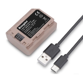 Pin NP-Fz100 Kingma cho sony máy ảnh kỹ thuật số KingMa USB-C 2000mAh