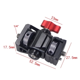 Giá Đỡ Màn Hình/Camera 1/4-3/8 có thể xoay 360 độ và điều chỉnh Giá Đỡ Màn Hình/Camera 1/4-3/8 có thể xoay 360 độ và điều chỉnh