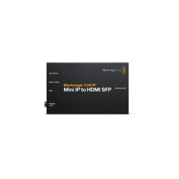 Blackmagic 2110 IP Mini IP to HDMI SFP