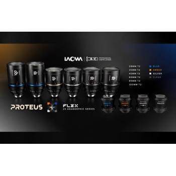 Dòng ống kính Laowa Proteus Flex 2X Anamorphic