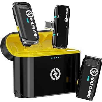 Hollyland Lark C1 Duo cổng Type-C cho điện thoại/ Thiết bị Android (2,4 GHz)
