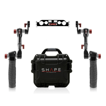 Tay cầm dạng ống lồng SHAPE ARRI Rosette có khối đỡ thân và hộp chống va đập