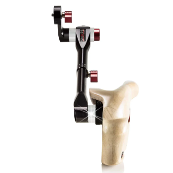 SHAPE ARRI Tay cầm bằng gỗ dạng ống lồng đơn hoa hồng
