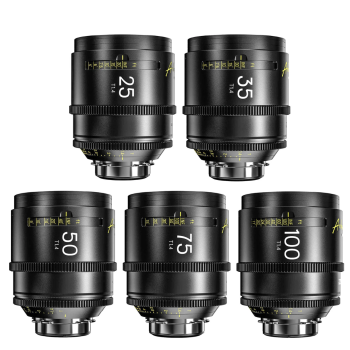 Bộ 5 ống kính A-Set PL của DZOFILM Arles FF/VV Prime (25/35/50/75/100mm)