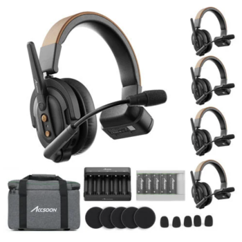 Accsoon CoMo SE 2.4GHz Full-duplex Wireless Intercom System (5 tai nghe)