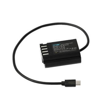 Bộ ổn định ZITAY DJI RS2 kết hợp với pin giả Panasonic DMW-BLK22 dành cho máy ảnh kỹ thuật số Panasonic Lumix DC-S5, GH5 II (DR17)