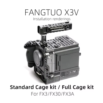 Bộ khung bảo vệ máy ảnh Fangtuo X3V fx3 30 – Thích hợp cho chụp dọc, cầm tay và gắn lên chân máy (Không bao gồm tophandle )