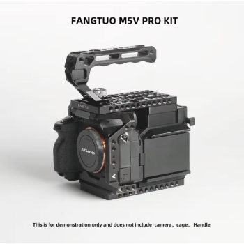 Bộ tản nhiệt FANGTUO M5V PRO dành cho máy ảnh Sony ZV-E10 Mark I & Mark II, kèm phụ kiện mở rộng pin V-Mount ( Thích Nghi  Fx3,Fx30 , A7V, A7R5 , R5 , R5ii , R6Iii , R6iii , Zv-e10)