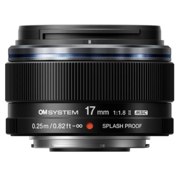 Ống kính OM SYSTEM M.Zuiko Digital 17mm F1.8 II ngàm Micro Four Thirds