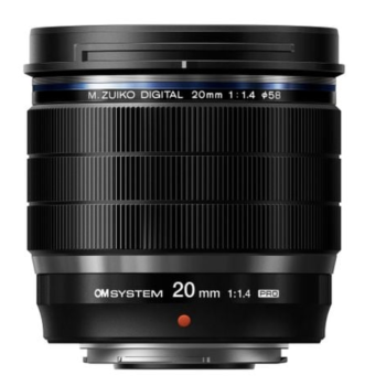 Ống kính OM SYSTEM M.Zuiko Digital ED 20mm F1.4 PRO ngàm Micro Four Thirds