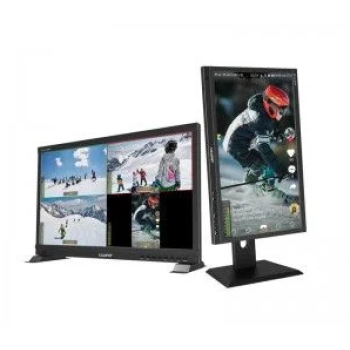 Màn hình Lilliput PVM220S phát trực tiếp, chia màn hình thành bốn phần, đa khung hình.