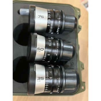 BỘ LENS ĐANG GIẢM GIÁ , BLAZAR VIPER FLARE SILVER – BỘ 3 LENS CINE 35MM / 50MM / 75MM