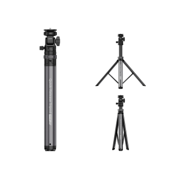Chân đế đèn flash COMAN MT68 One Touch Quick Release, cao 83,4 inch, có thể điều chỉnh độ cao và xoay 360°.
