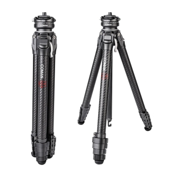Chân máy ảnh du lịch chuyên nghiệp Coman Zero F38 bằng sợi carbon với đầu bi Arca và ngàm tháo nhanh DJI.