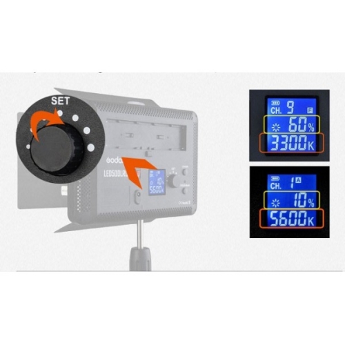 Đèn Led Quay Phim Godox LED 500LR C-Y-W