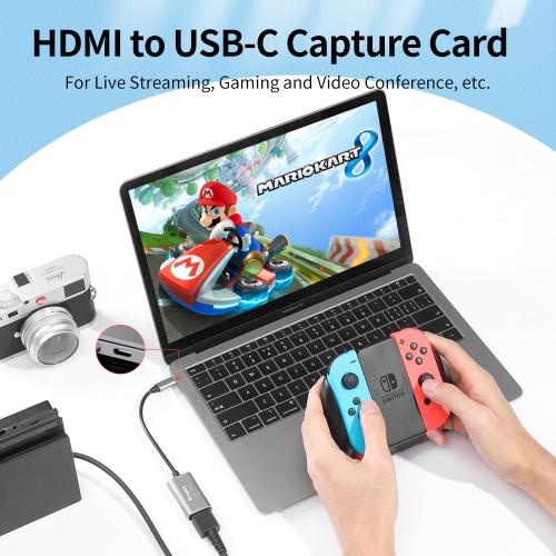 Thẻ ghi video KingMa HDMI sang USB-C 3.0 Thiết bị 4K 1080p